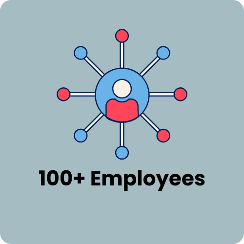100+ Employees